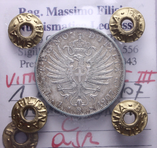 Veiii italia 1 - d'italia, lira