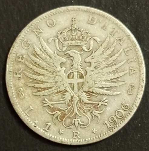 Lira 1906 aquila sabauda - lira,