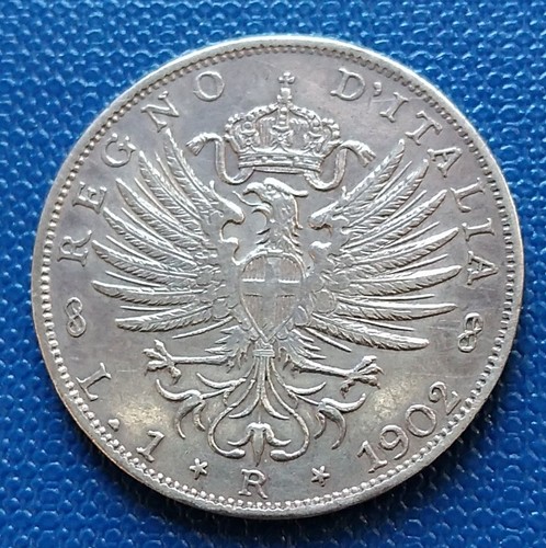 Moneta regno lira 1902 - moneta,