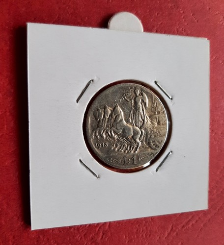 Lira 1913 quadriga - 1,
