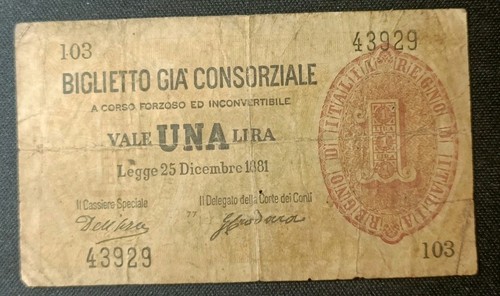 Lira biglietto già - biglietto,