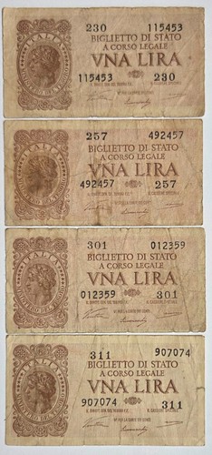 Lotto banconote lira - lotto,