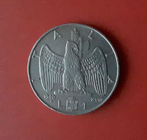 Lira 1940 vittorio emanuele - 1,