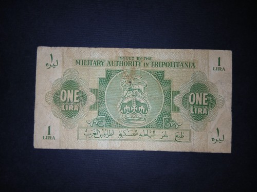 Lira occupazione inglese - lira,