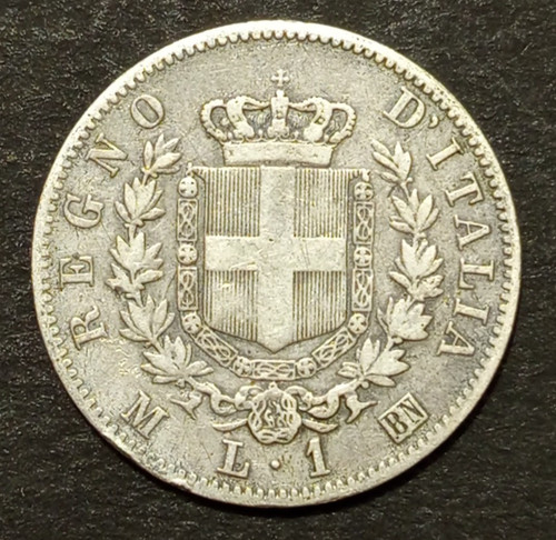 Lira 1863 milano - 1,