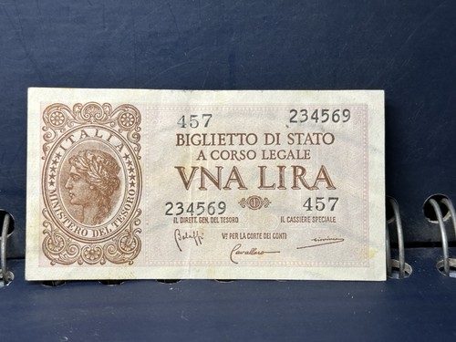 Banconota lira laureata - laureata,