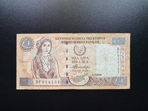 Banconota cipro lira - lira, da
