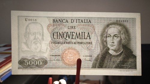 5000 lire colombo - 5000, i