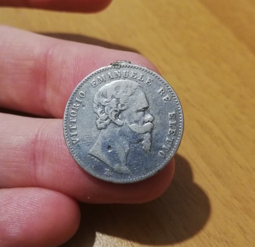 Eletto 1 lira 1860 - re,
