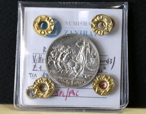 Regno italia lira argento - regno,