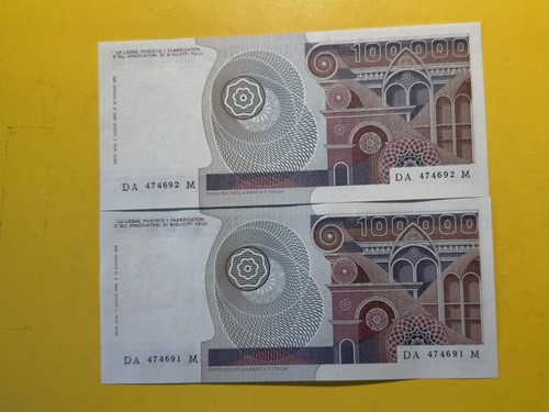 100000 lire fds primavera - 100000, di
