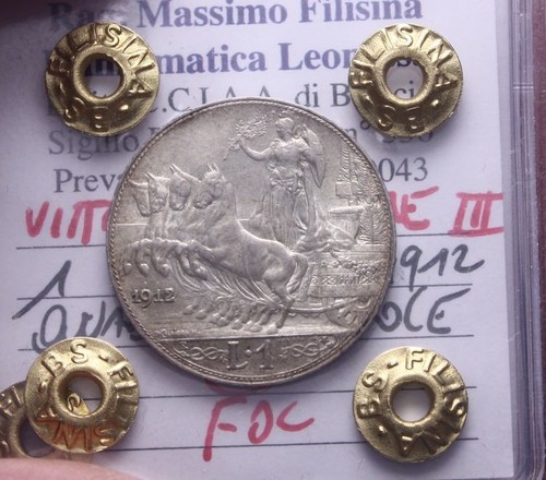 Veiii lira argento 1912 - 1,