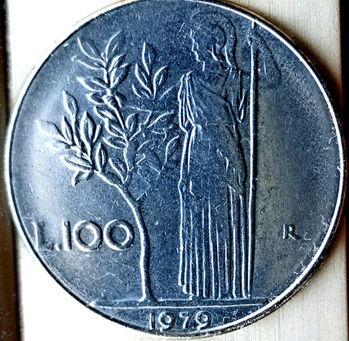 100 lire italia minerva - 100,