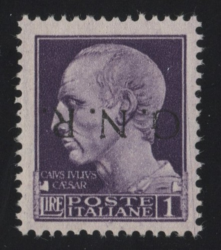 Regno 1944 1 lira - regno, “g.n.r.”