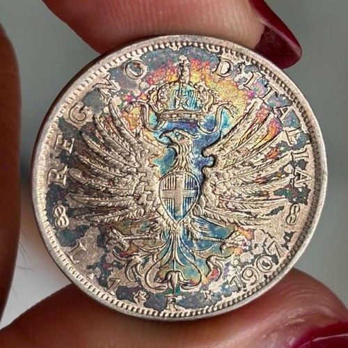 Lira 1907 aquila sabauda - lira,