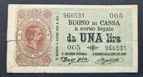 Lira umberto 09 1893 - lira, i