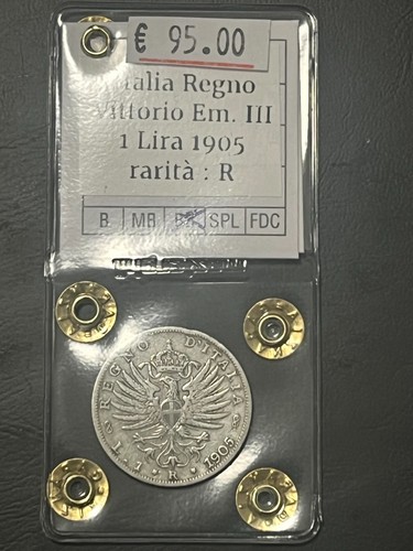 Regno lira italiana 1905 - regno,